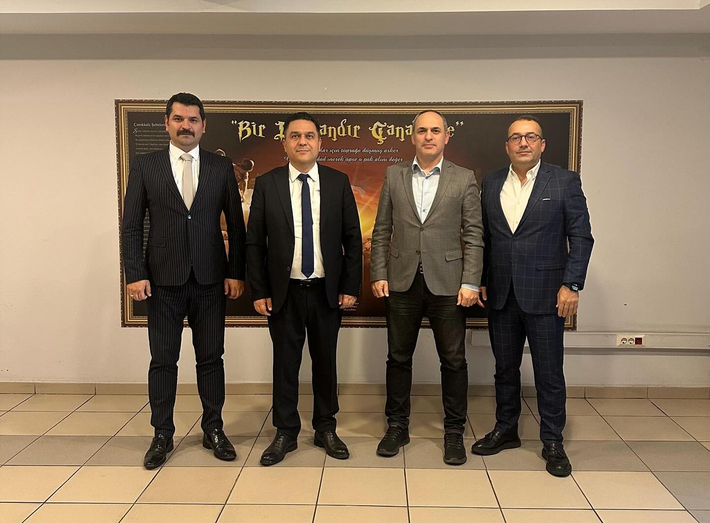 TESİAD Heyetinden Güngören İlçe Emniyet Müdürü Cenk Bal’a Ziyaret