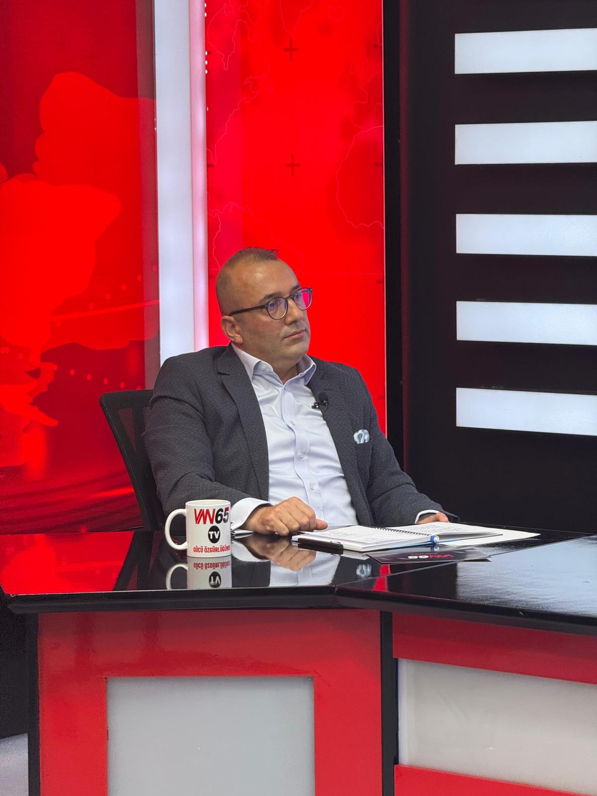 TESİAD Genel Başkanı Dr. Halil İbrahim Yılmaz, Van 65 Haber'in “Ekonomi Masası” Programına Konuk Oldu